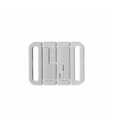 Attache maillot 25mm - Plastique Transparent
