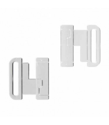 Attache maillot 25mm - Plastique Transparent