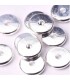 Perles intercalaires pour perle tube 10mm – ARGENT