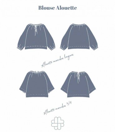 SINGULIERE par COUSETTE : Blouse Alouette