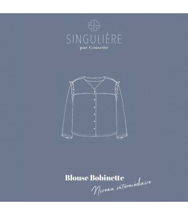 SINGULIERE par COUSETTE : Chemisier Bobinette