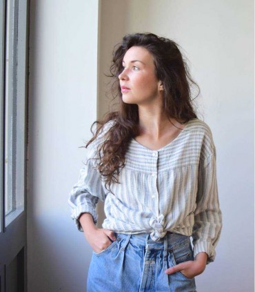 SINGULIERE par COUSETTE : Blouse Girouette