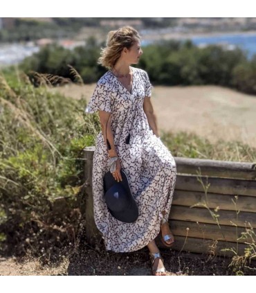 SUPER BISON : Maxi Dress IDYLLE