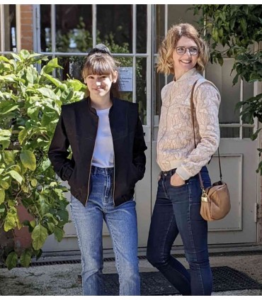 SUPER BISON : Blouson Teddy SÉSAME