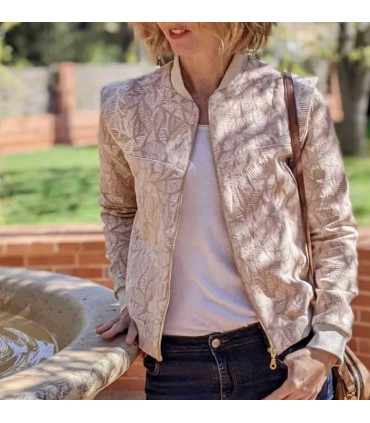 SUPER BISON : Blouson Teddy SÉSAME