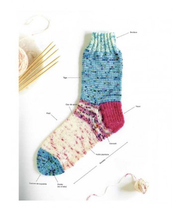 La bible des chaussettes AU TRICOT