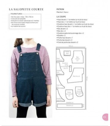 COUTURE pour Jeunes Ados 10 à 14 ans - 15 patrons inclus