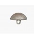 Bouton Métal sur pied 28mm - ARGENT