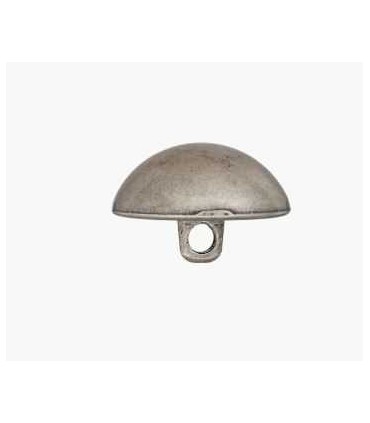 Bouton Métal sur pied 28mm - ARGENT