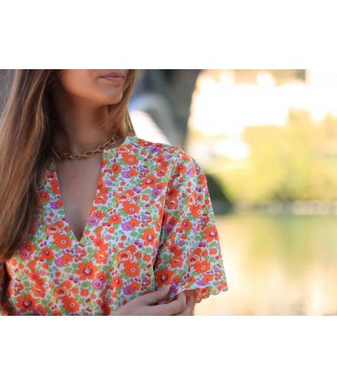 CHA'COUD : la blouse LEOLINE