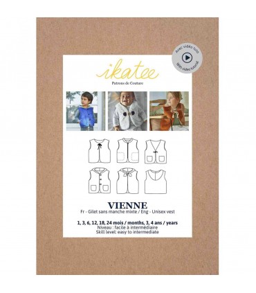 IKATEE : Gilet sans manche VIENNE Bébé