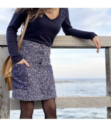 SUPER BISON jupe Sixties