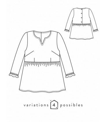 ATELIER SCÄMMIT Blouse : PEPA
