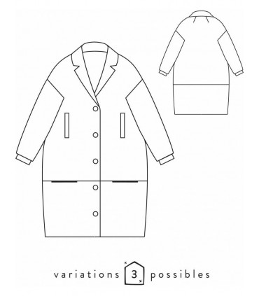 ATELIER SCÄMMIT Manteau : Flow