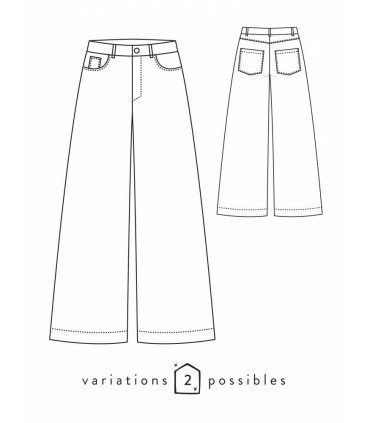 ATELIER SCÄMMIT Pantalon : CALIFORNIA