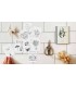 CARO TRICOTE : Lot de mini planches "Merci"