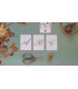 CARO TRICOTE : Lot de mini planches "Monogrammes brodés"