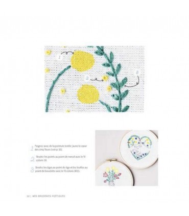 Broderies Poétiques  - Plus de 30 modèles