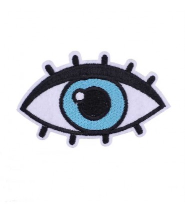 Thermocollant – Oeil Bleu ciel