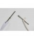 Duo d'aiguilles passe-lacet