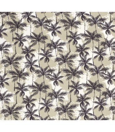 VISCOSE Imprimée Palmiers
