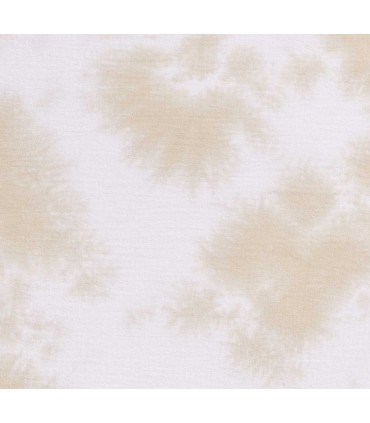 DOUBLE GAZE TIE &amp; DYE - Crème