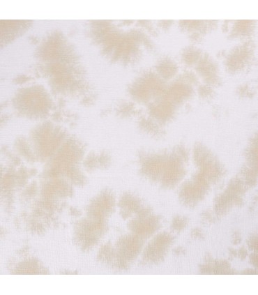 DOUBLE GAZE TIE &amp; DYE - Crème