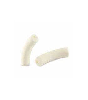 Perles Acryliques Tubes MAT - BLANC