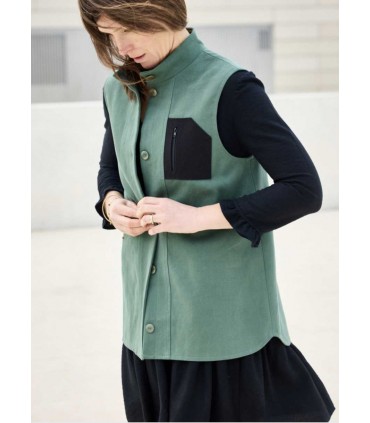 ATELIER SCÄMMIT Veste Sans Manches : ALCÔVE