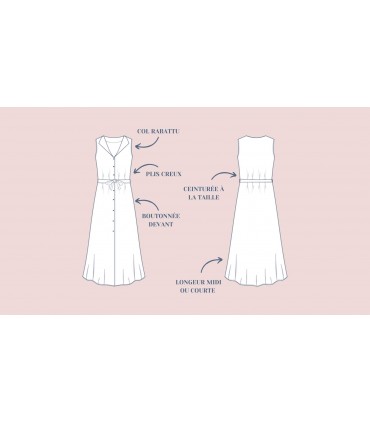 LISE TAILOR : Robe Gigi