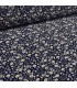 Jersey de Bambou fleuri - MARINE