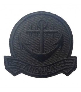 Thermocollant - Badge « Marine » Noir