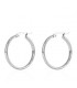 Boucles d'oreilles créoles 28mm - ARGENT
