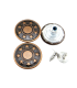 Bouton célibataire de Jeans 17MM - BRONZE Étoile