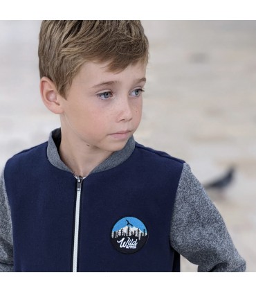 SUPER BISON Blouson Teddy MINI-SÉSAME