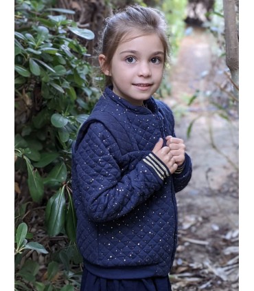 SUPER BISON Blouson Teddy MINI-SÉSAME
