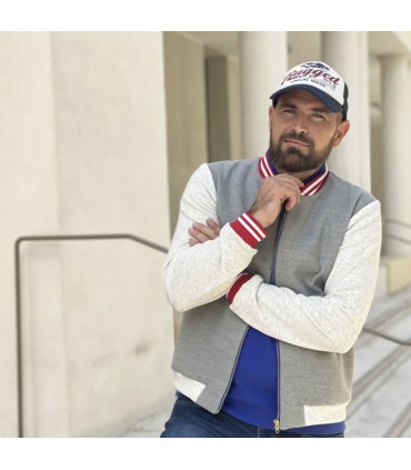 SUPER BISON Blouson Teddy SÉSAME Homme