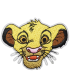 Thermocollant : Disney - Le Roi Lion : Tête de SIMBA