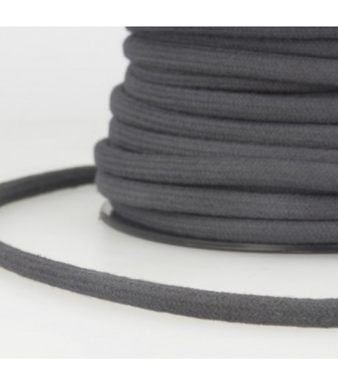 Cordon Coton 4mm - ANTHRACITE
