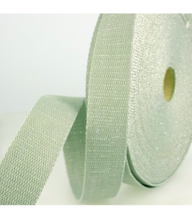 Sangle à sac Paillettes GRIS et ARGENT