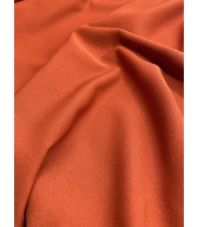 Gabardine d'hiver - BRIQUE