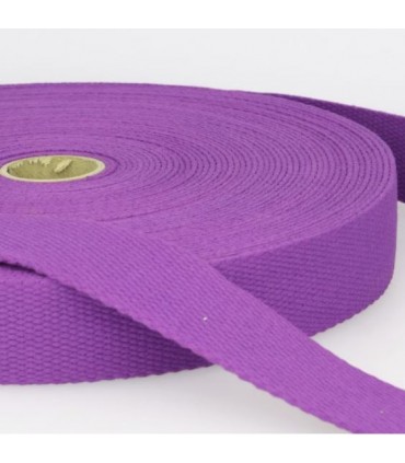 Sangle à SAC COTON - VIOLET