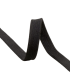 TRESSE Tubulaire Plate 15mm NOIR