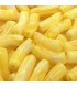 Perles acryliques Gros Tube MARBRÉ SAFRAN