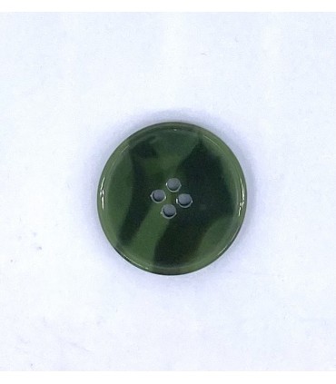 Bouton Plat Écaille 22mm - KAKI