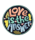 Thermocollant - Rond : Love is the Answer