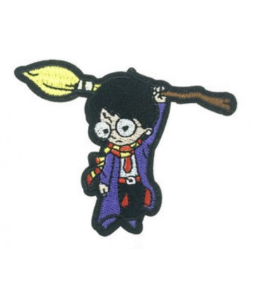 Thermocollant - Harry Potter :  Harry avec son Nimbus 2000