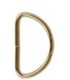 MÉDIAC : Anneaux demi-ronds DORÉ 30mm