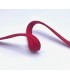 TRESSE Tubulaire Plate 15mm ROUGE