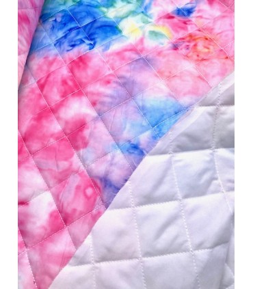 Matelassé Tie and Dye Multicolore